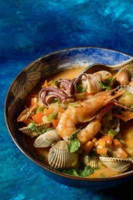  Cazuela de Mariscos: Una Sinfonía de Sabores Marinos en Caldo Especiado